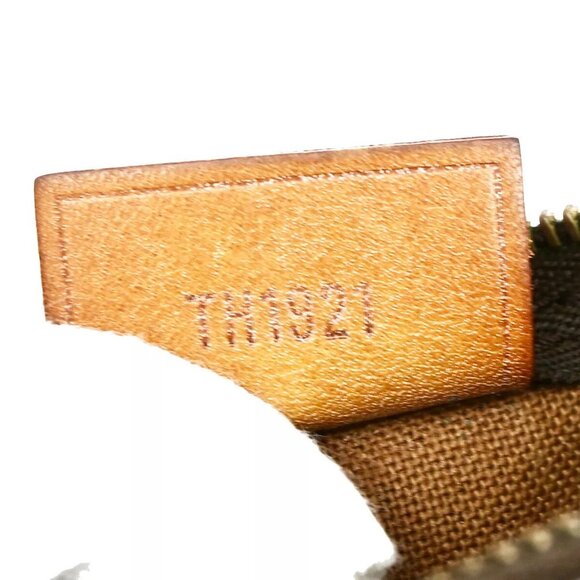 LOUIS VUITTON Mini Speedy Hand Bag Monogram Leather Brown France - Picture 10 of 13